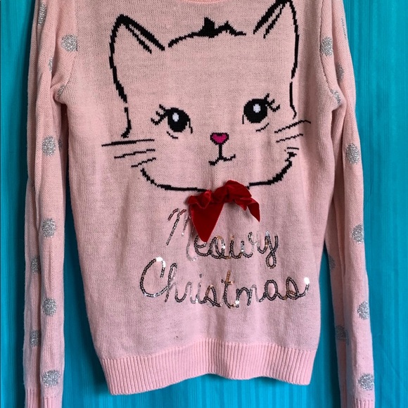 Kitty Christmas Sweater - Picture 2 of 4